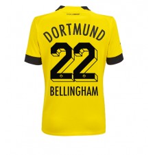 Borussia Dortmund Jude Bellingham #22 Hjemmedrakt Kvinner 2022-23 Kortermet
